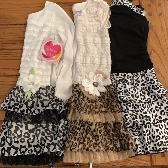 Cheetah print dress bundle of 3 size 6X - Picture 2 of 16